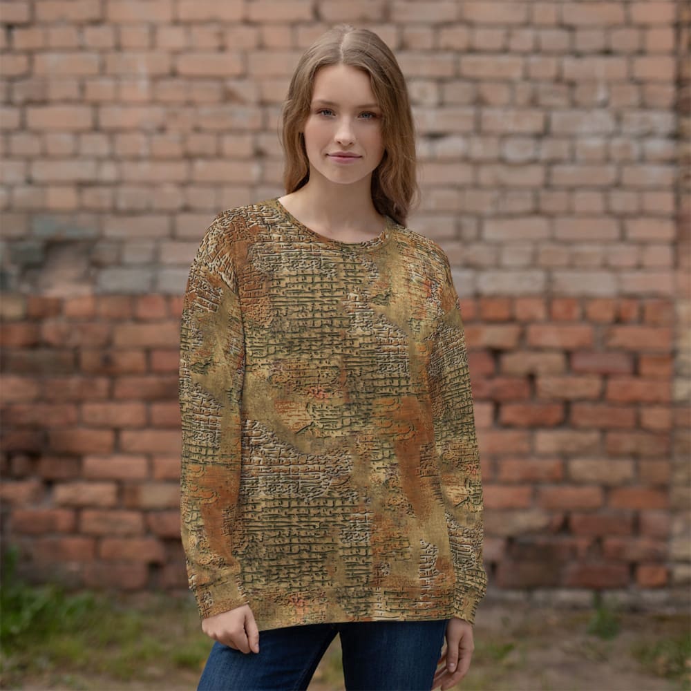 Ukrainian Varan Textured CAMO Unisex Sweatshirt