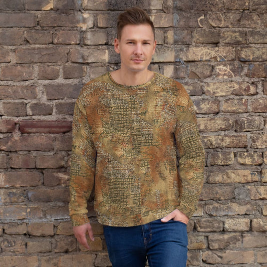 Ukrainian Varan Textured CAMO Unisex Sweatshirt - 4XL