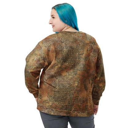 Ukrainian Varan Textured CAMO Unisex Sweatshirt