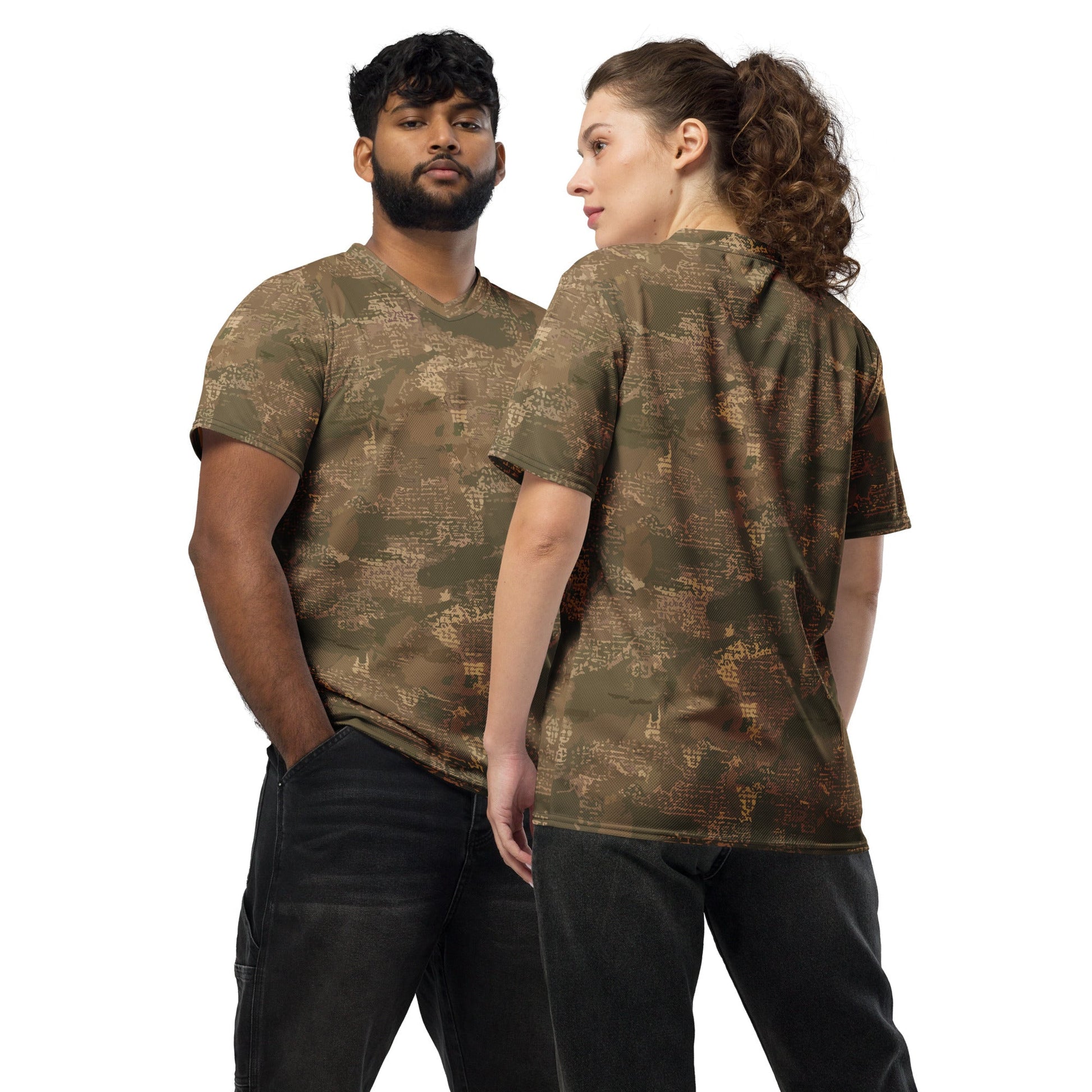 Ukrainian Varan CAMO unisex sports jersey - 2XS - Sports Jerseys