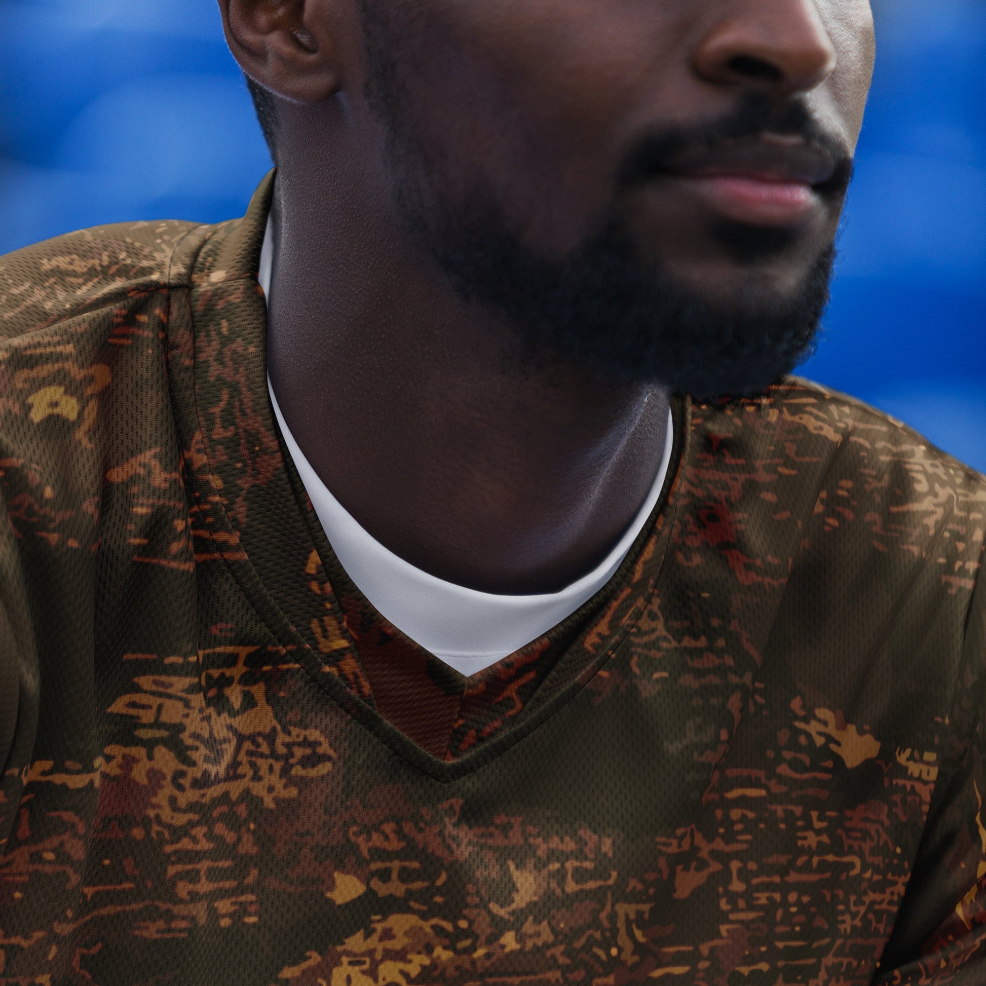 Ukrainian Varan CAMO unisex sports jersey - Sports Jerseys