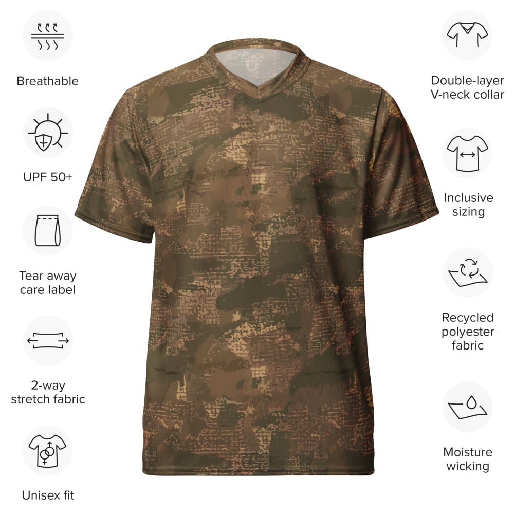 Ukrainian Varan CAMO unisex sports jersey