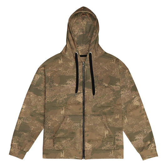 Ukrainian Varan CAMO Unisex zip hoodie - Zip Hoodie