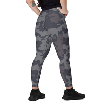 Urban Rust CAMO Leggings with pockets - 2XS - Womens With Pockets