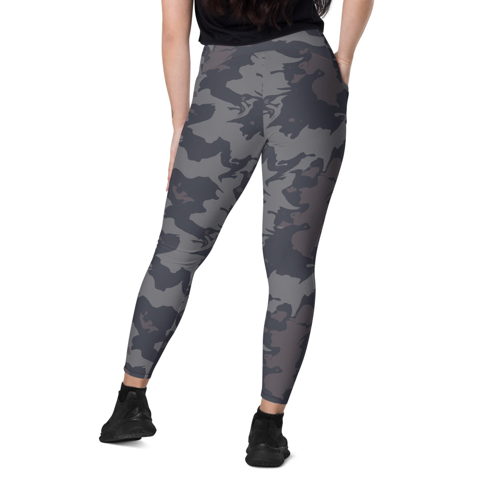 Urban Rust CAMO Leggings with pockets - Womens With Pockets