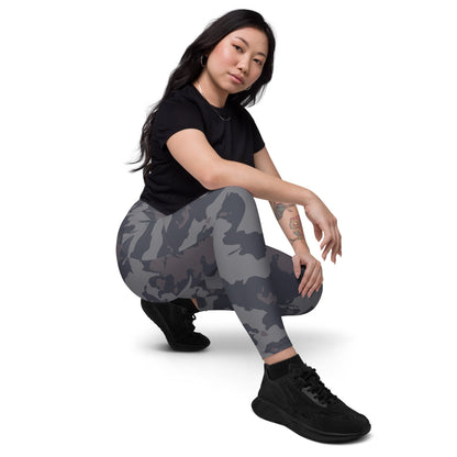 Urban Rust CAMO Leggings with pockets - Womens With Pockets