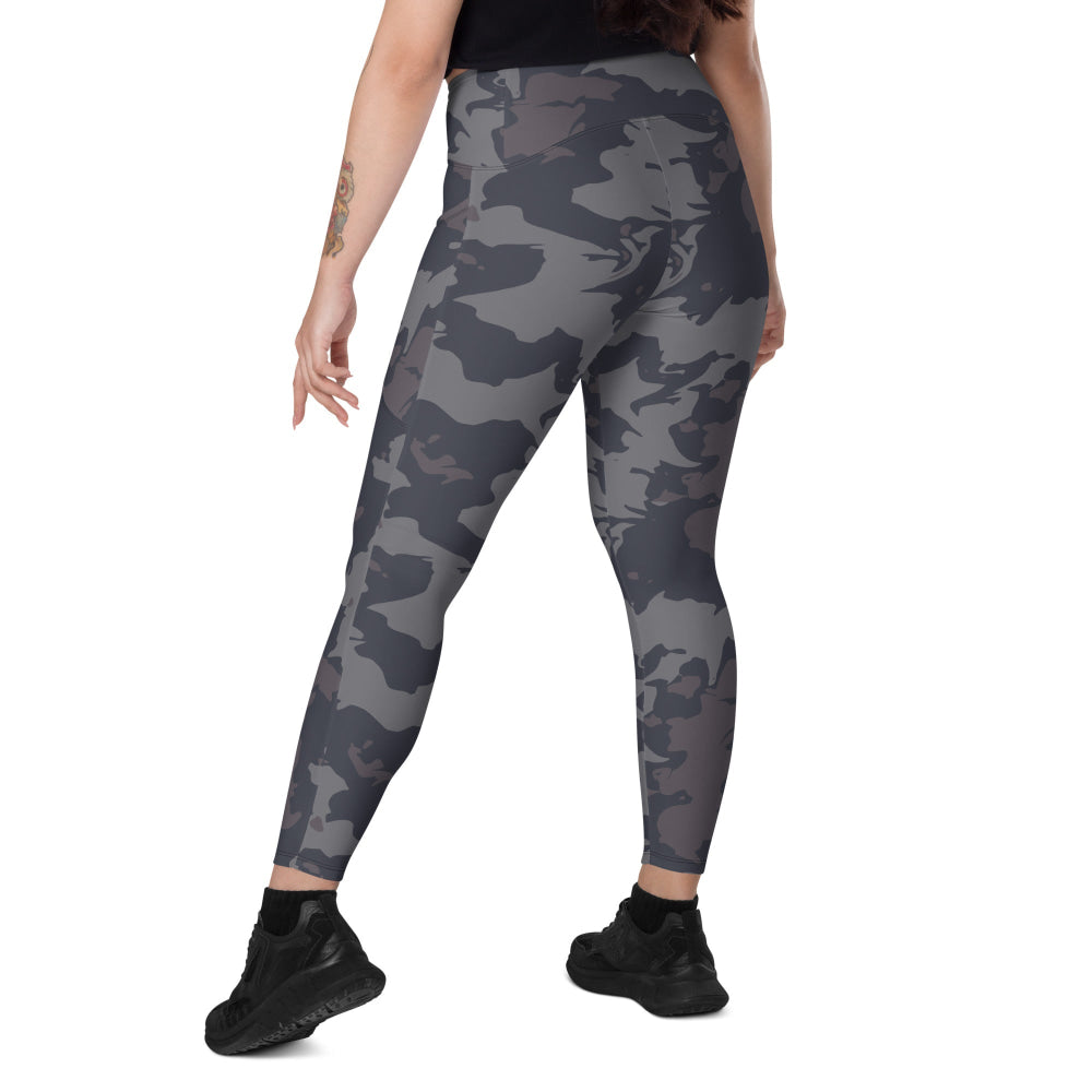 Urban Rust CAMO Leggings with pockets - Womens With Pockets