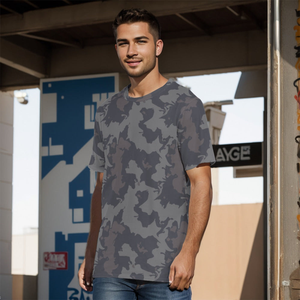 Urban Rust CAMO Men’s 100% Cotton T-Shirt - Mens