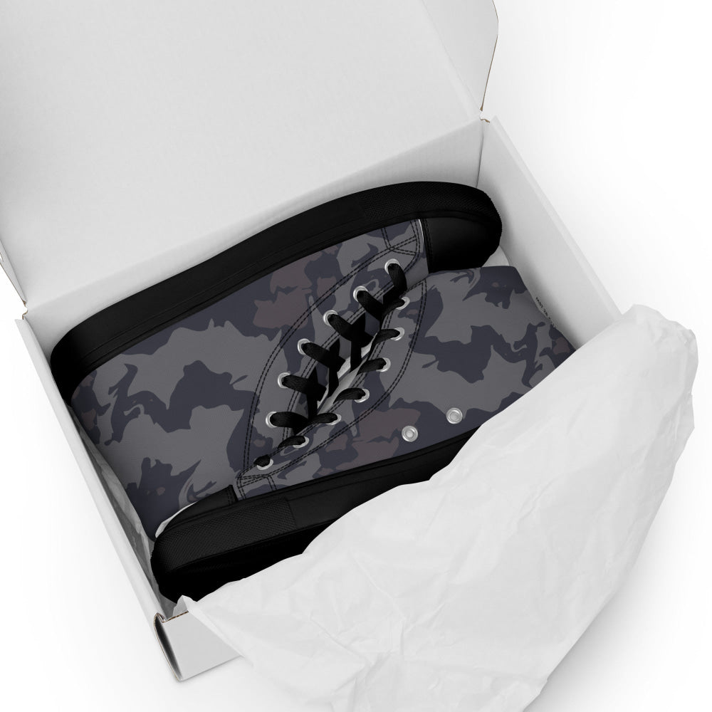 Urban Rust CAMO Men’s high top canvas shoes - Mens High Top Canvas Shoes