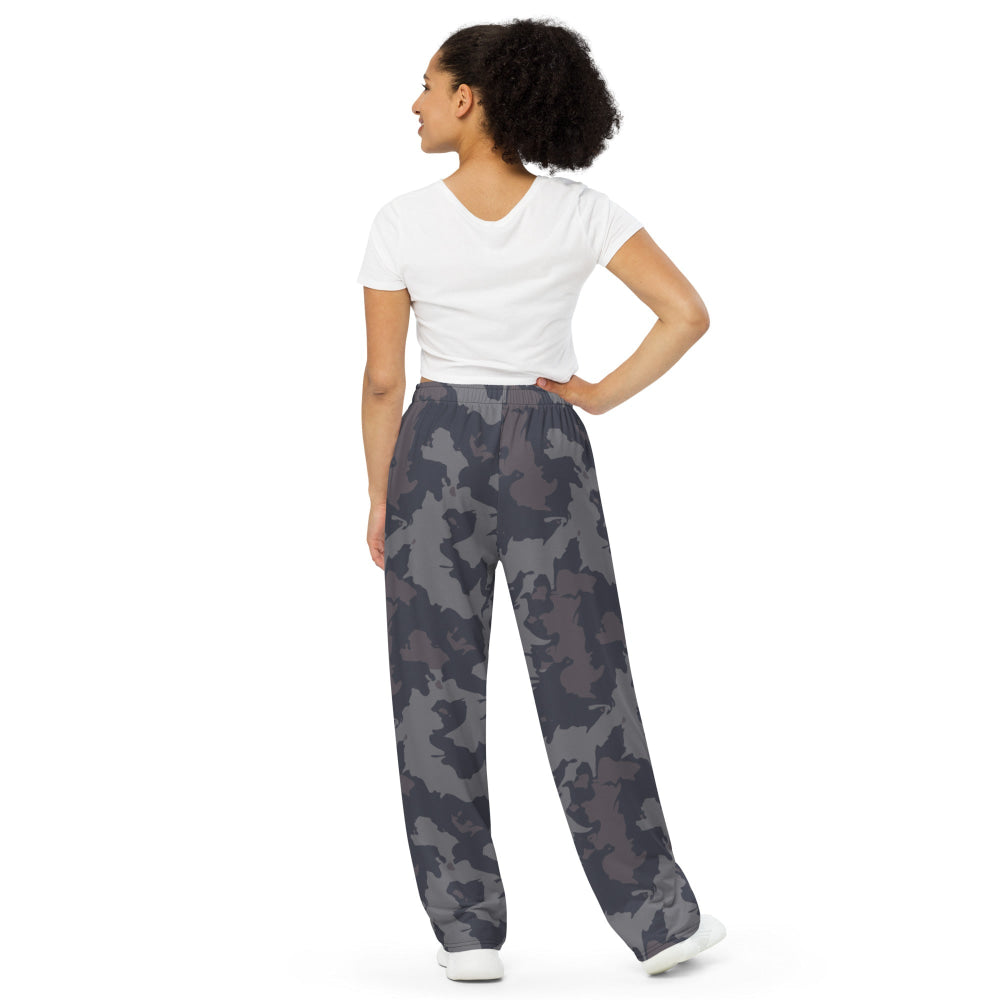 Urban Rust CAMO unisex wide-leg pants - Unisex Wide-Leg Pants