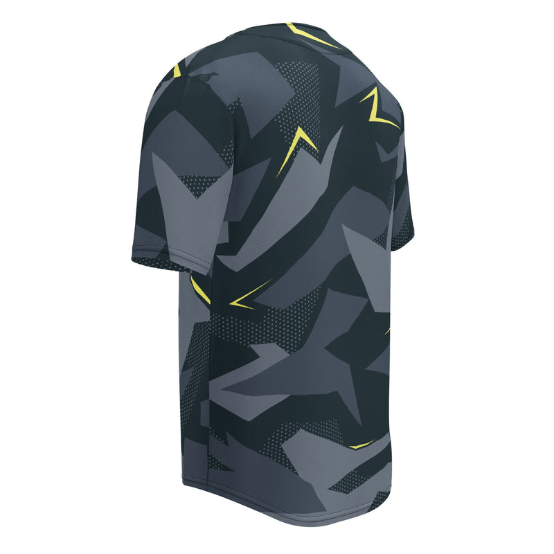 Urban Voltage CAMO Unisex Baseball Jersey