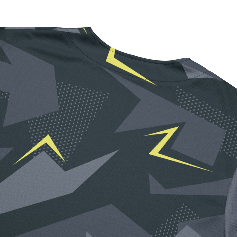 Urban Voltage CAMO Unisex Baseball Jersey