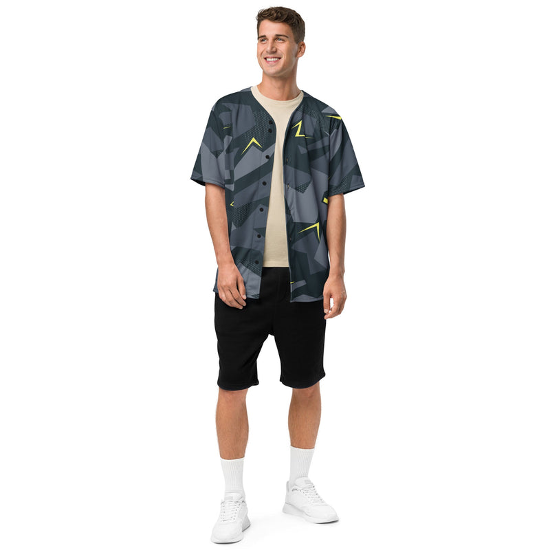 Urban Voltage CAMO Unisex Baseball Jersey