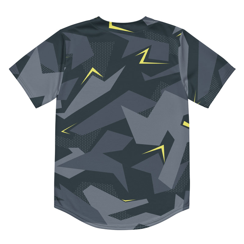 Urban Voltage CAMO Unisex Baseball Jersey
