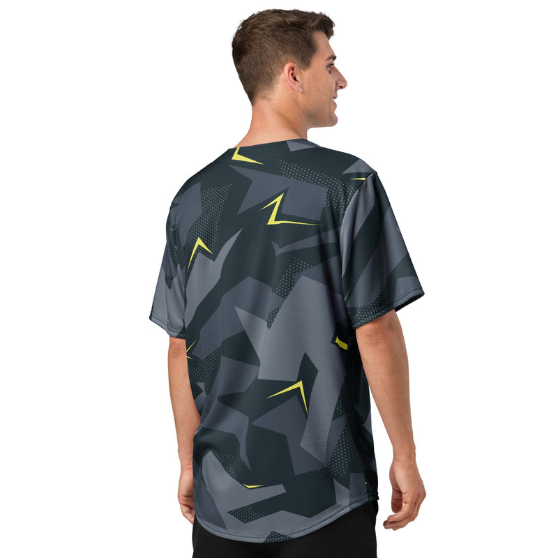 Urban Voltage CAMO Unisex Baseball Jersey