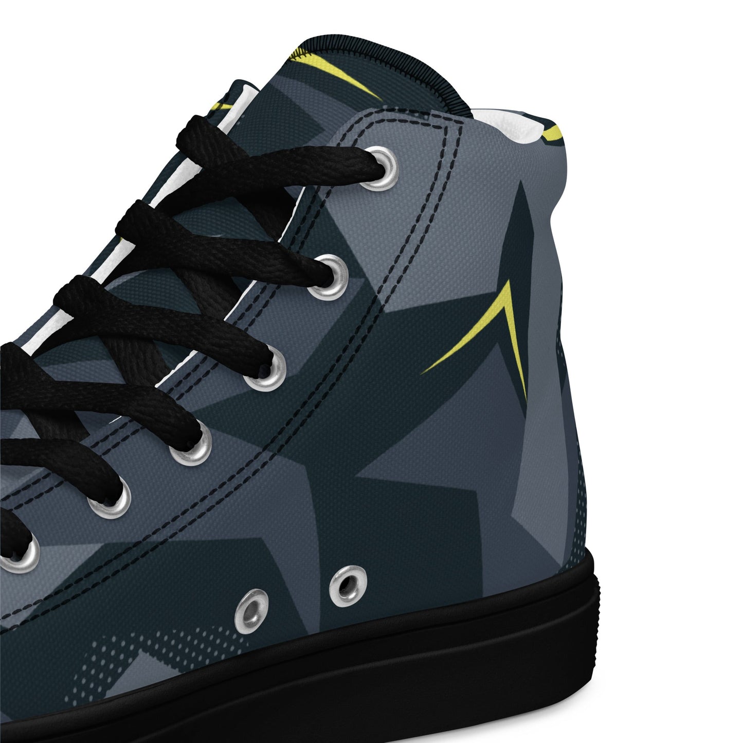 Urban Voltage CAMO Mens High-Top Canvas Shoes