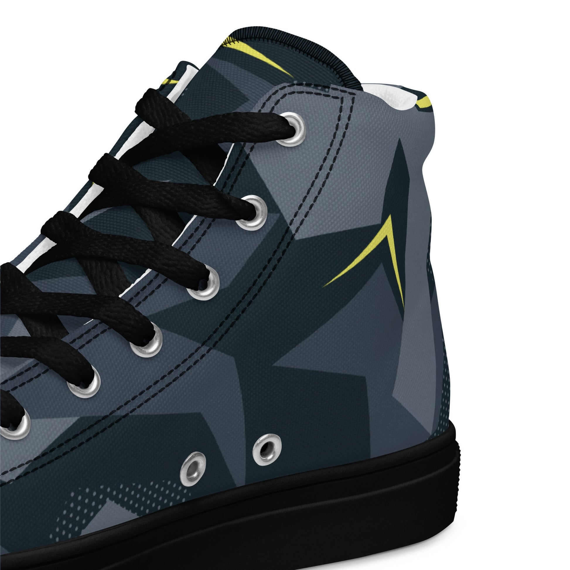 Urban Voltage CAMO Mens High-Top Canvas Shoes