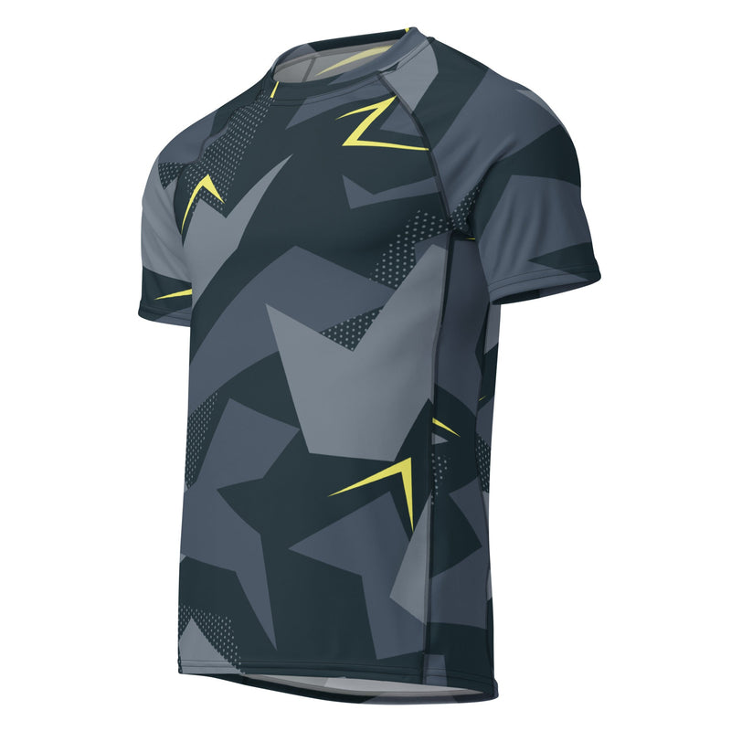 Urban Voltage CAMO Mens Short-Sleeve Rash Guard - SS