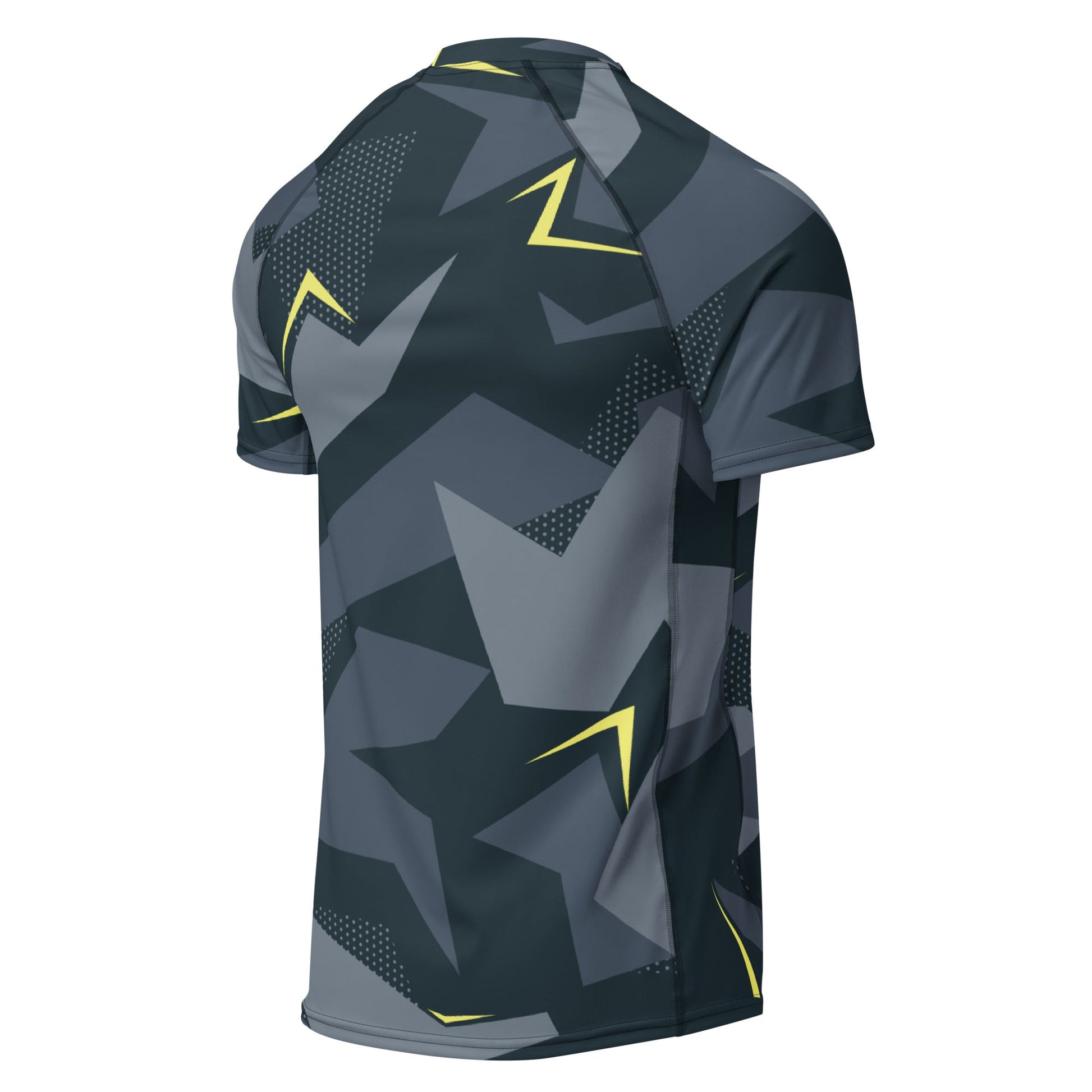 Urban Voltage CAMO Mens Short-Sleeve Rash Guard