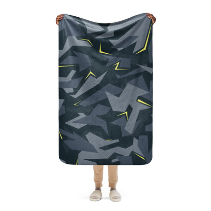 Urban Voltage CAMO Sherpa Blanket - 37″×57″