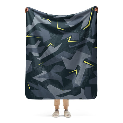 Urban Voltage CAMO Sherpa Blanket - 50″×60″