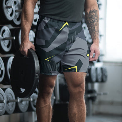 Urban Voltage CAMO Unisex Athletic Long Shorts - 2XS