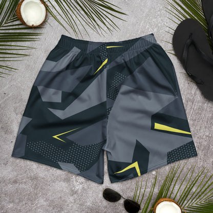 Urban Voltage CAMO Unisex Athletic Long Shorts