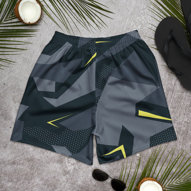 Urban Voltage CAMO Unisex Athletic Long Shorts
