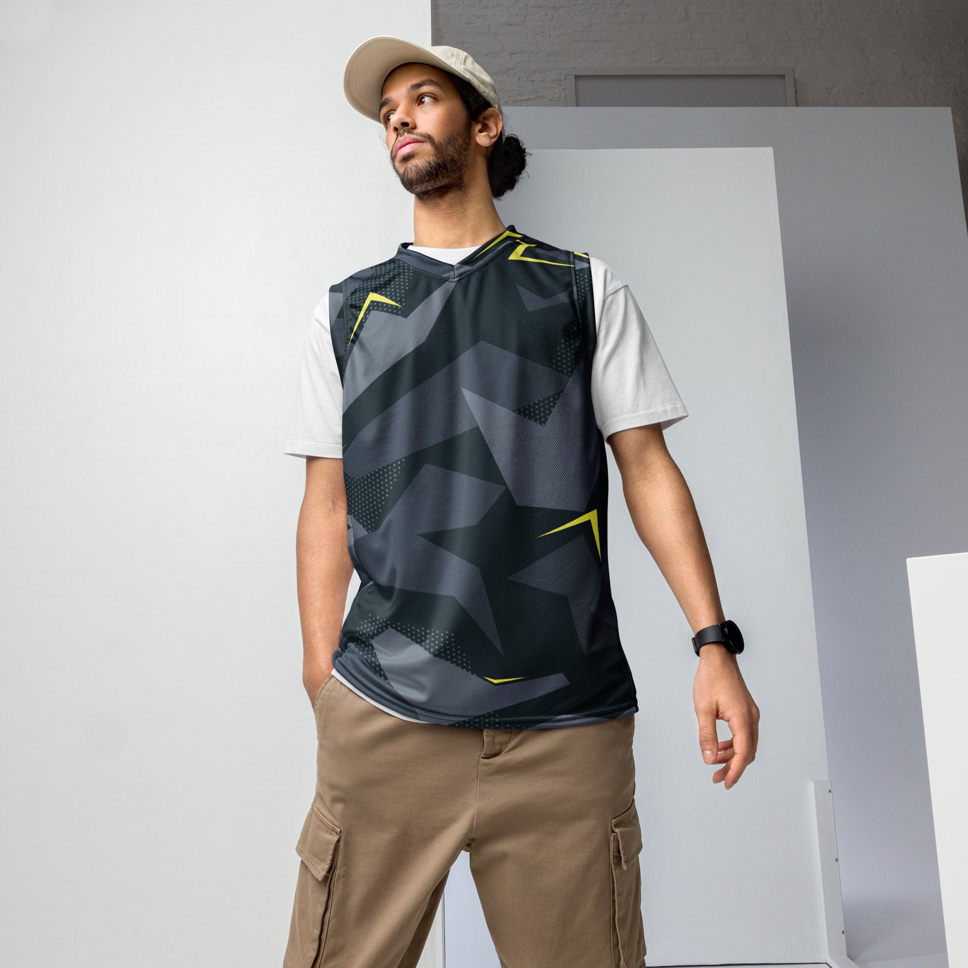 Urban Voltage CAMO unisex basketball jersey - 2XS - Basketball Jerseys