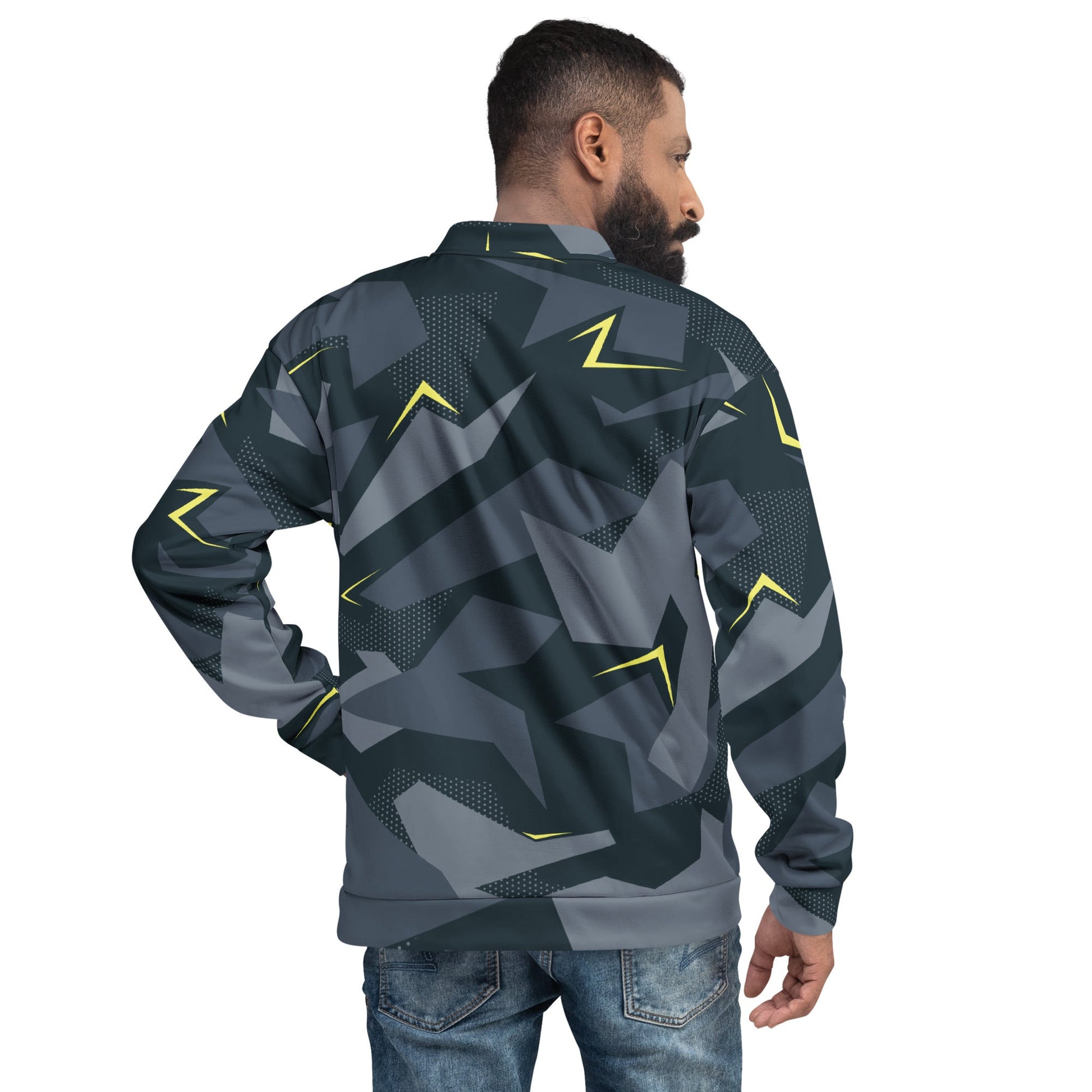 Urban Voltage CAMO Unisex Bomber Jacket