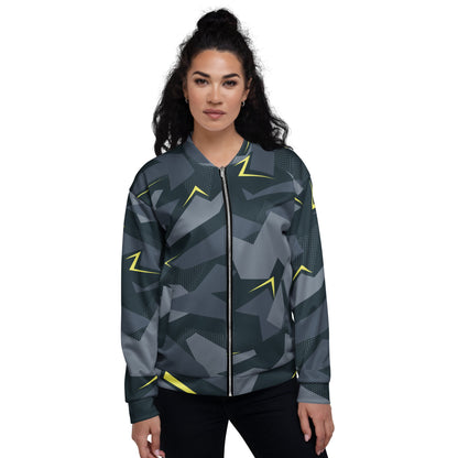 Urban Voltage CAMO Unisex Bomber Jacket