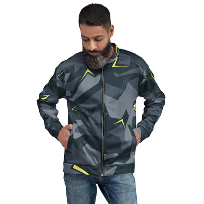 Urban Voltage CAMO Unisex Bomber Jacket - XS