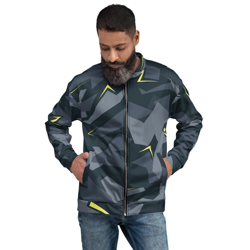 Urban Voltage CAMO Unisex Bomber Jacket - XS