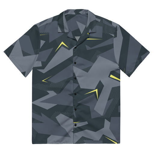 Urban Voltage CAMO Unisex Short-Sleeve Button Shirt - 2XS - Button-Up