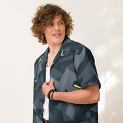 Urban Voltage CAMO Unisex Short-Sleeve Button Shirt - Button-Up