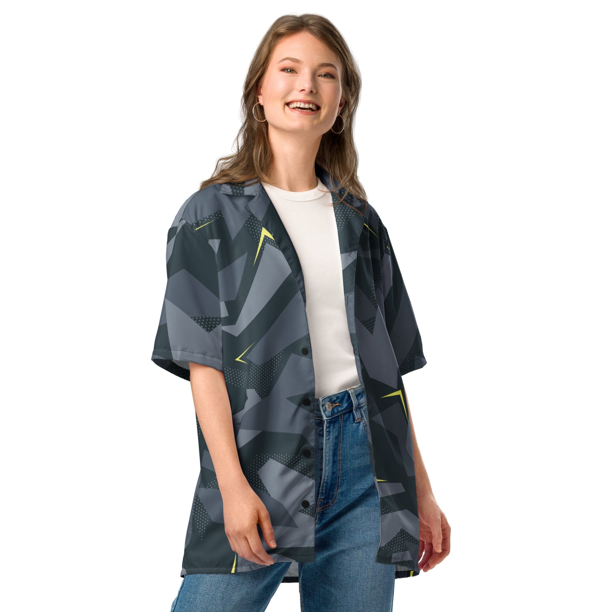 Urban Voltage CAMO Unisex button shirt - Button Shirts