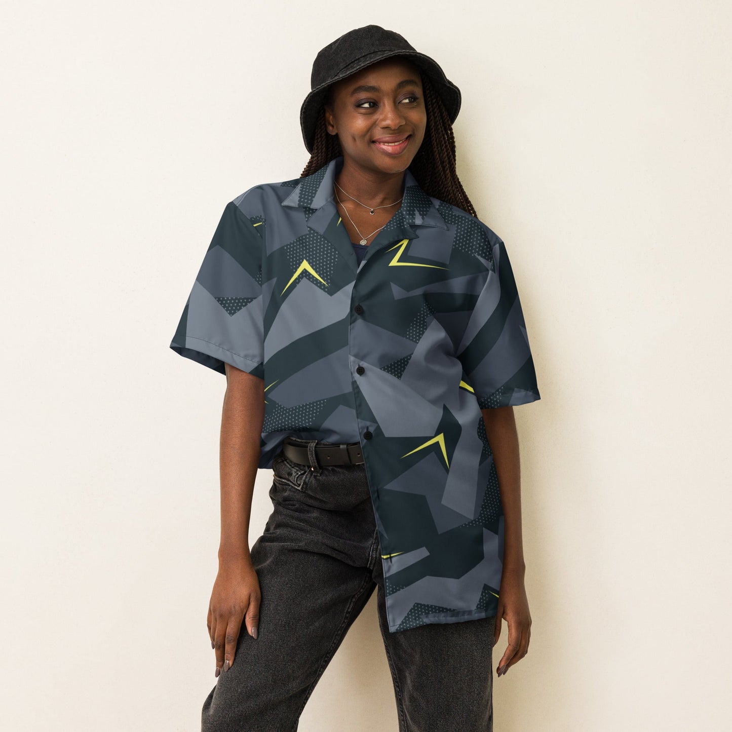 Urban Voltage CAMO Unisex button shirt - Button Shirts