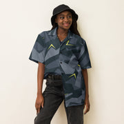 Urban Voltage CAMO Unisex Short-Sleeve Button Shirt - Button-Up
