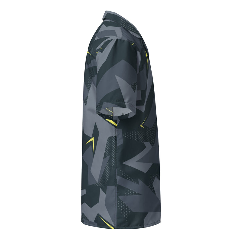 Urban Voltage CAMO Unisex Short-Sleeve Button Shirt - Button-Up