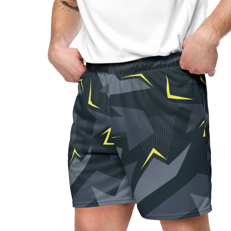 Urban Voltage CAMO Unisex Mesh Shorts