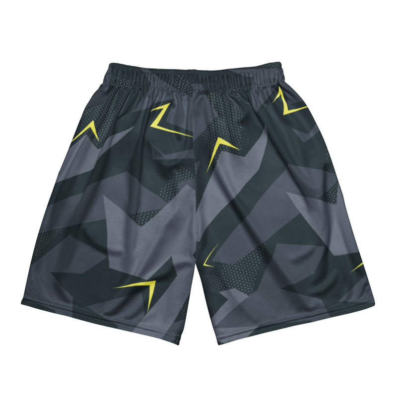 Urban Voltage CAMO Unisex Mesh Shorts