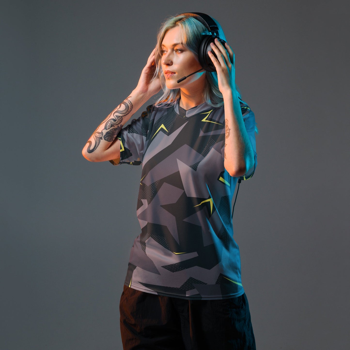 Urban Voltage CAMO Unisex Sports Jersey
