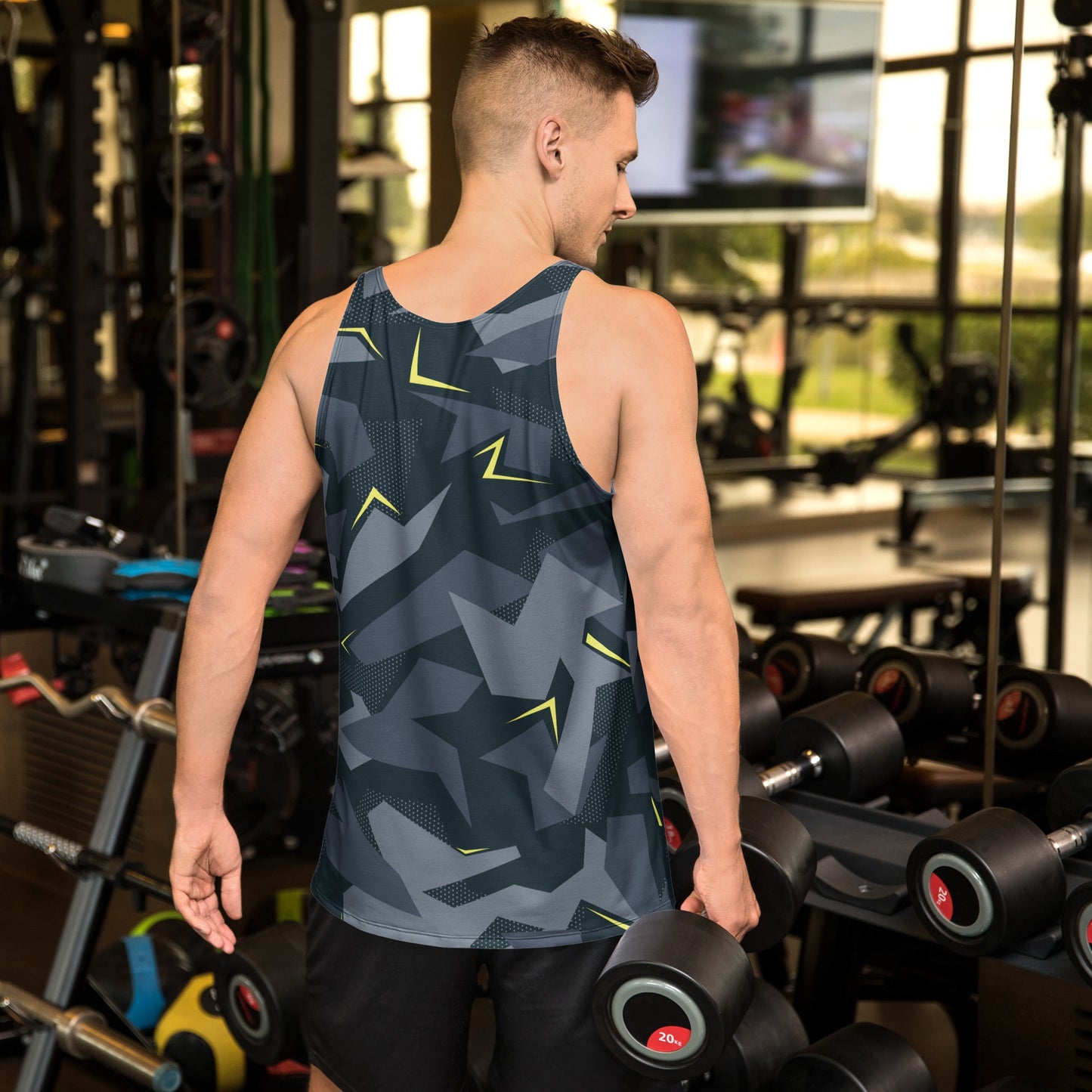 Urban Voltage CAMO Unisex Tank Top - Tops