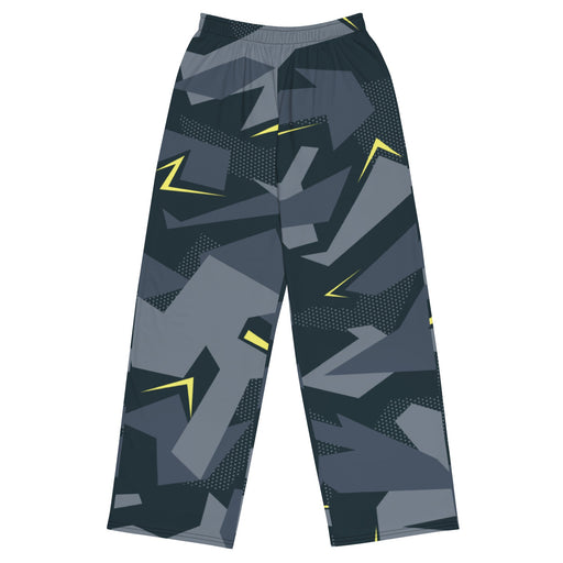 Urban Voltage CAMO Unisex Wide-Leg Leisure Pants - 2XS - Pant