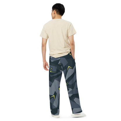 Urban Voltage CAMO unisex wide-leg pants - Wide-leg Pants