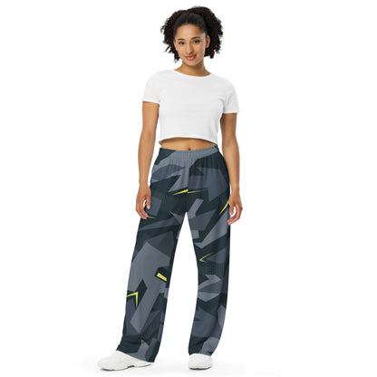 Urban Voltage CAMO unisex wide-leg pants - Wide-leg Pants
