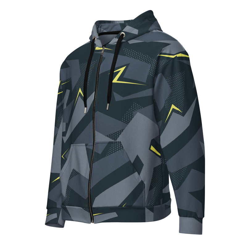 Urban Voltage CAMO Unisex Zip Hoodie