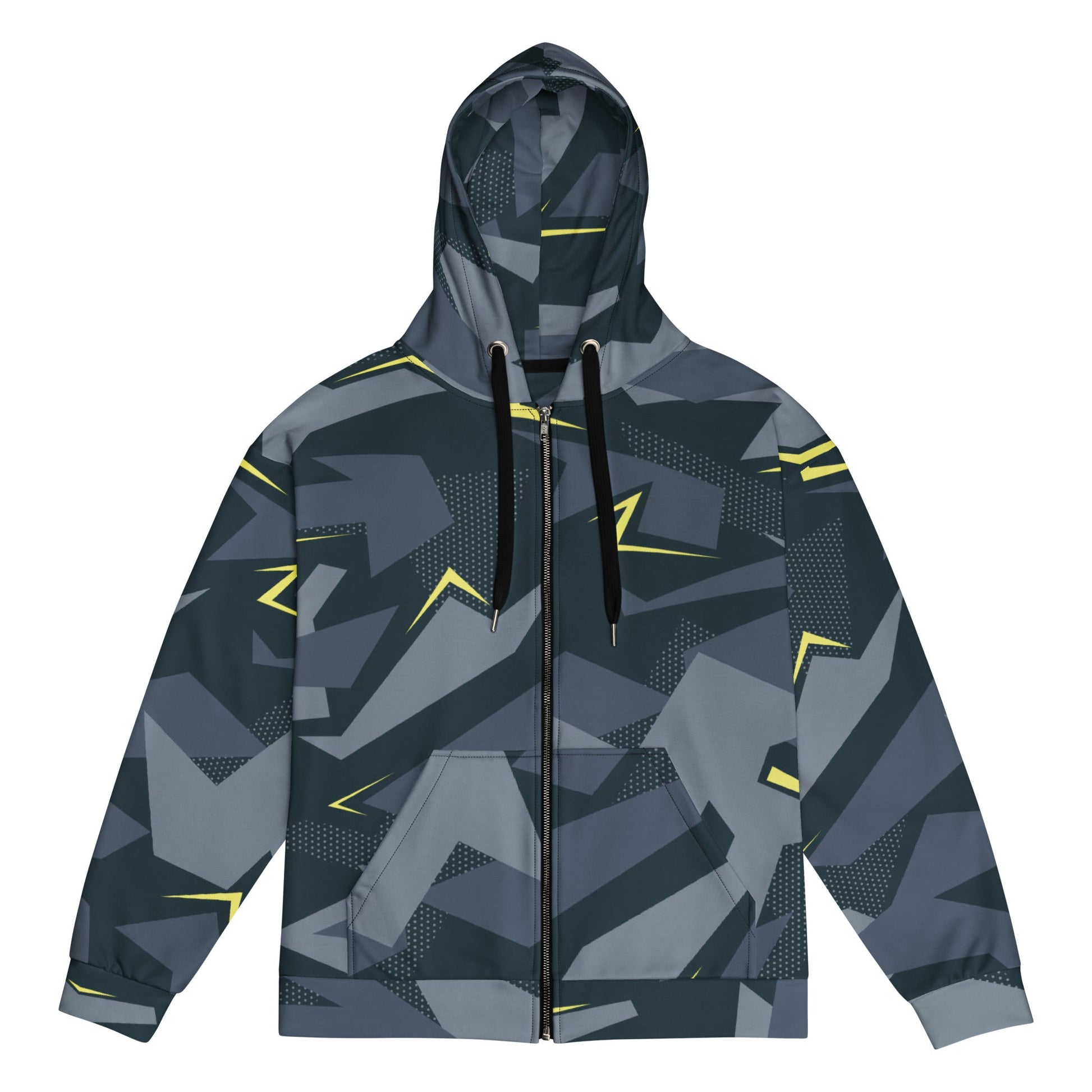 Urban Voltage CAMO Unisex zip hoodie - 2XS - Zip Hoodies