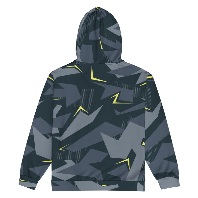 Urban Voltage CAMO Unisex Zip Hoodie