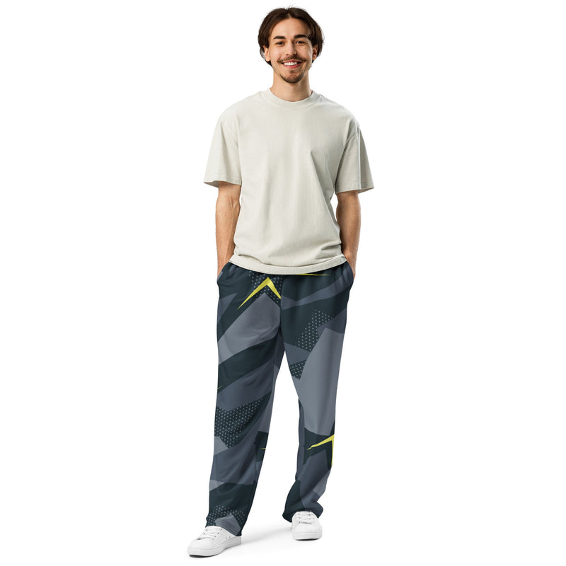 Urban Voltage CAMO Unisex Wide-Leg Joggers
